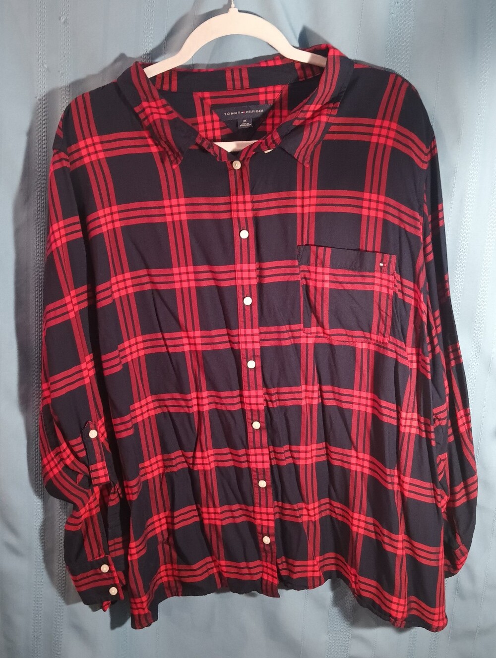 Tommy Hilfiger Button Down 3X Women's Shirt